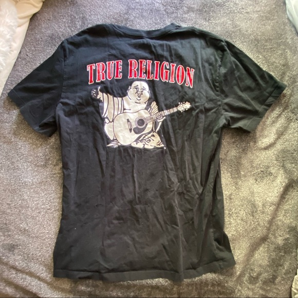 Mens Buddha True Religion Shirt - Picture 4 of 5